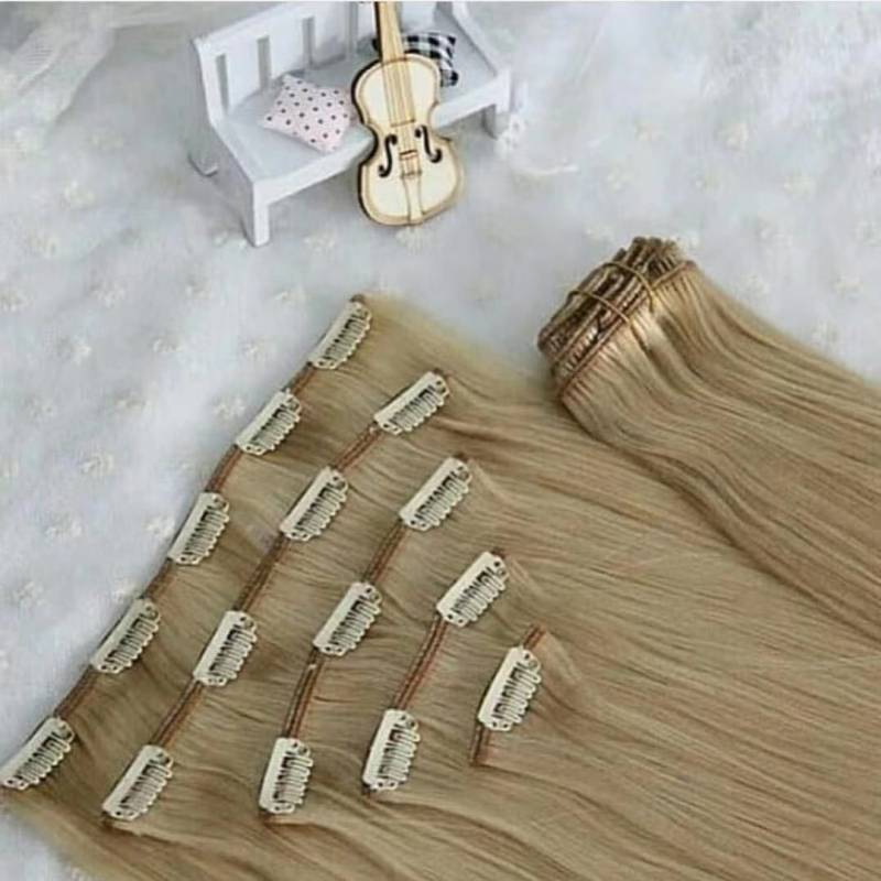 luxury weft clip-in double drawn