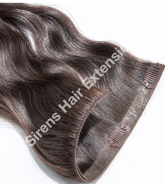 Invisible Clip In Hair Extensions - Russian 5 piece - Sirens Hair Extensions