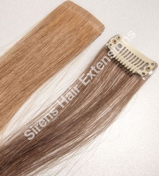 Invisible Clip In Hair Extensions - Russian 5 piece - Sirens Hair Extensions